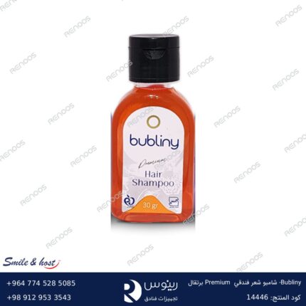 Bubliny – شامبو شعر فندقي Premium برتقالی
