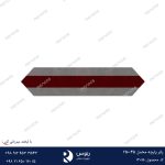 رانر پارچه مخمل 45-250