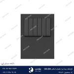 تاج تخت متصل به باکس ریما زبرا200-120