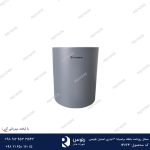 سطل روزنامه باطله براسیانا 3 لیتری استیل طوسی