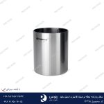 سطل روزنامه باطله براسیانا 5 لیتری استیل سفید