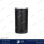 سطل زباله پدالی آرام بند 16 لیتری مشکی براسیانا