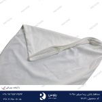 محافظ بالش ریما هتلی سیلور پارچه حوله ای