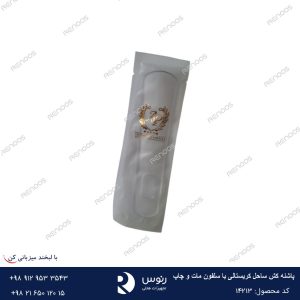 پاشنه کش ساحل کریستالی با سلفون مات و چاپ