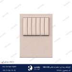 تاج تخت متصل به باکس ریما زبرا 120-120