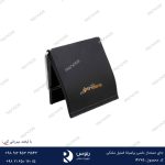 جای دستمال دلسی براسیانا استیل مشکی