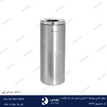 سطل اداری براسیانا 20 لیتری استیل ضد اثر انگشت