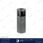 سطل اداری پنچره دار براسیانا 20 لیتری استیل طوسی