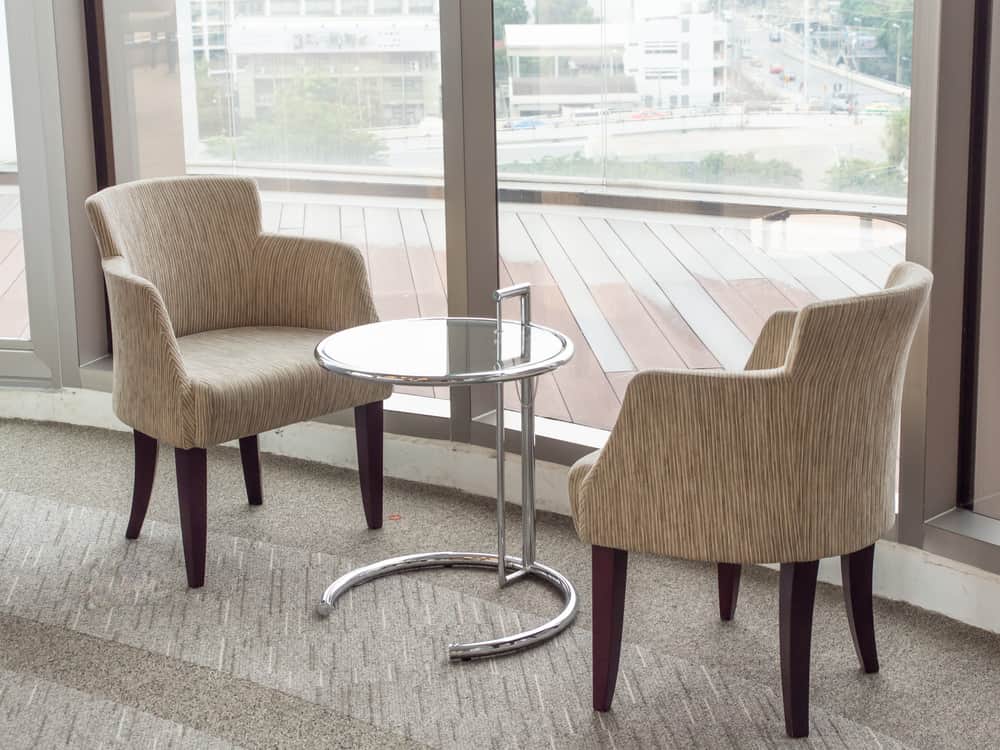 Hotel table and chairs